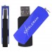 USB флеш накопичувач eXceleram 128GB P2 Series Blue/Black USB 3.1 Gen 1 (EXP2U3BLB128)