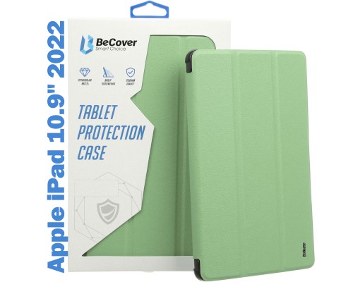 Чохол до планшета BeCover Soft Edge TPU mount Apple Pencil Apple iPad 10.9" 2022 Green (708490)