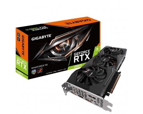 Відеокарта GIGABYTE GeForce RTX2080 Ti 11Gb WINDFORCE (GV-N208TWF3-11GC)