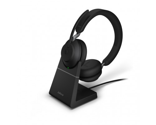 Навушники Jabra Evolve2 65 MS Stereo Stand Black (26599-999-989)