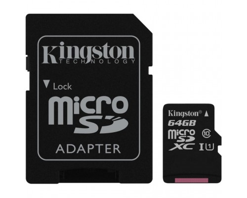 Карта пам'яті Kingston 64GB microSDXC Class 10 UHS-I (SDC10G2/64GB)