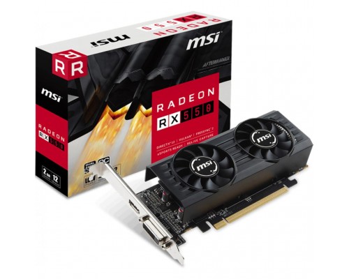 Видеокарта MSI Radeon RX 550 2048Mb LP OC (RX 550 2GT LP OC)