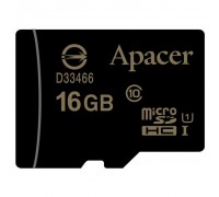 Карта пам'яті Apacer 16GB microSDHC UHS-I Class10 (AP16GMCSH10U1-RA)