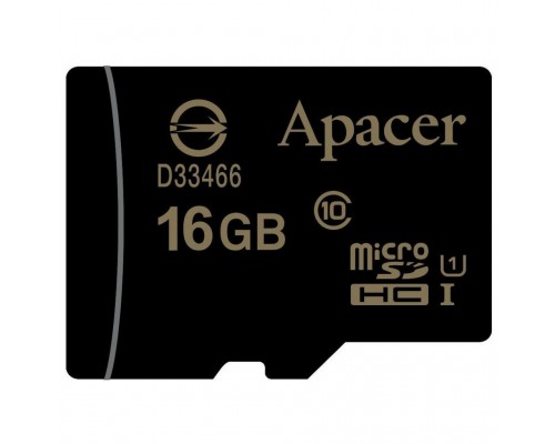 Карта пам'яті Apacer 16GB microSDHC UHS-I Class10 (AP16GMCSH10U1-RA)