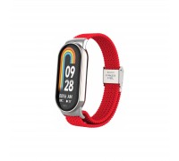 Ремінець до фітнес браслета Armorstandart Braided Solo Loop для Xiaomi Mi Band 8 Red (ARM69927)