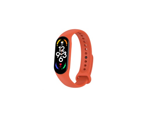 Ремінець до фітнес браслета BeCover Silicone для Xiaomi Mi Smart Band 7 Orange (707482)