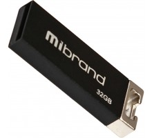 USB флеш накопитель Mibrand 32GB Сhameleon Black USB 2.0 (MI2.0/CH32U6B)