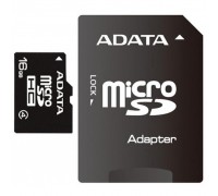 Карта пам'яті ADATA 16GB microSDHC Class 4 (AUSDH16GCL4-RA1)