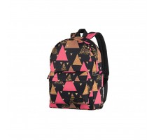 Рюкзак для ноутбука 2E 13" TeensPack Triangles, black (2E-BPT6114BK)