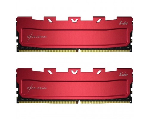 Модуль пам'яті для комп'ютера DDR4 32GB (2x16GB) 3466 MHz Red Kudos eXceleram (EKRED4323418AD)