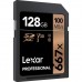 Карта пам'яті Lexar 128GB SDXC class 10 UHS-I U3 V30 667x Professional (LSD128B667)