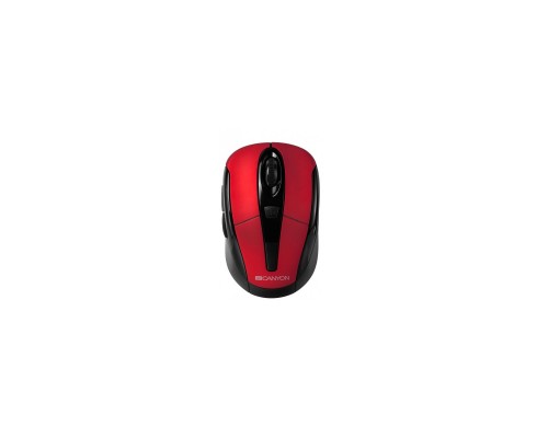 Мишка CANYON CNR-MSOW06R Wireless Black-Red (CNR-MSOW06R)