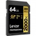 Карта пам'яті Lexar 64GB SDXC class 10 UHS-II 2000x Professional (LSD2000064G-BNNNG)