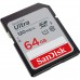 Карта памяти SANDISK 64GB SDXC class 10 Ultra (SDSDUN4-064G-GN6IN)