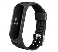 Ремінець до фітнес браслета BeCover Lattice Style для Xiaomi Mi Smart Band 5 Black (705158)