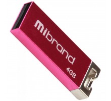 USB флеш накопитель Mibrand 4GB Сhameleon Pink USB 2.0 (MI2.0/CH4U6P)