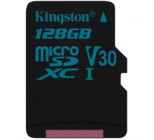 Карта пам'яті Kingston 128GB microSDXC class 10 UHS-I U3 Canvas Go (SDCG2/128GB)