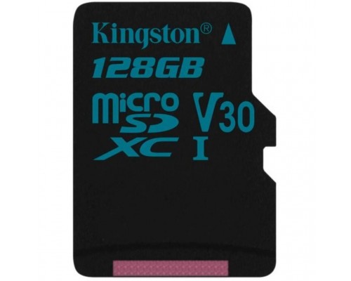 Карта пам'яті Kingston 128GB microSDXC class 10 UHS-I U3 Canvas Go (SDCG2/128GB)