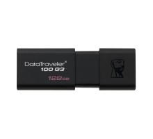 USB флеш накопичувач Kingston 128GB DT100 G3 Black USB 3.0 (DT100G3/128GB)