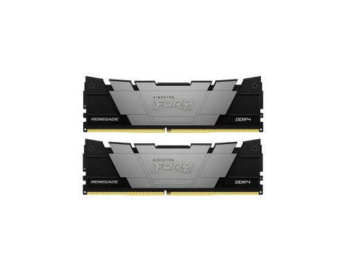 Модуль пам'яті для комп'ютера DDR4 16GB (2x8GB) 4000 MHz Fury Renegade Black Kingston Fury (ex.HyperX) (KF440C19RB2K2/16)
