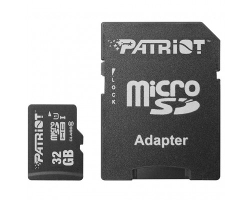 Карта пам'яті Patriot 32GB microSD class10 (PSF32GMCSDHC10)