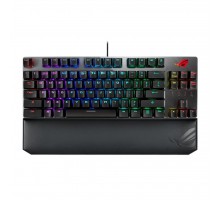 Клавиатура ASUS ROG Strix Scope TKL Deluxe USB Cherry MX Red RGB Red Ukr (90MP00N5-BKRA00)