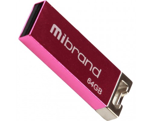 USB флеш накопичувач Mibrand 64GB Сhameleon Pink USB 2.0 (MI2.0/CH64U6P)
