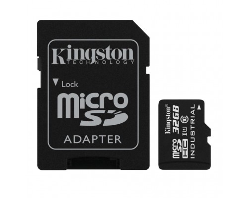 Карта пам'яті Kingston 32Gb microSDHC class 10 UHS-I Industrial (SDCIT/32GB)