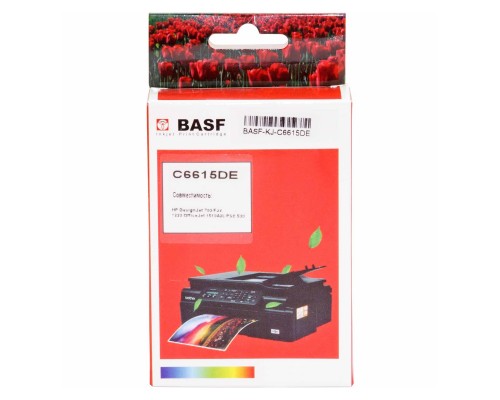 Картридж BASF HP DJ 840C аналог №15 (KJ-C6615DE)