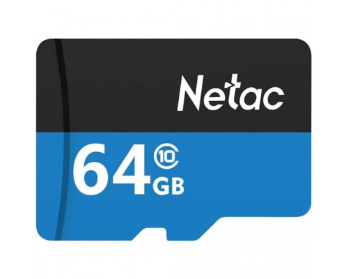 Карта пам'яті Netac 64GB microSD class 10 UHS-I U1 (NT02P500STN-064G-S)