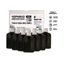 Чорнило Barva Epson L100/L210/L300/L350/L355 Black 10x100мл Service Pack (E-L100Bk-1SP)