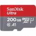 Карта пам'яті SanDisk 200GB microSDXC class 10 UHS-I Ultra (SDSQUAR-200G-GN6MN)