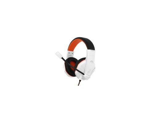 Навушники Gemix N20 White-Black-Orange Gaming