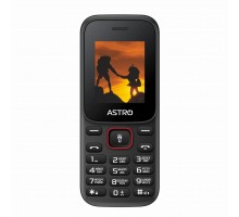 Мобильный телефон Astro A144 Black Red