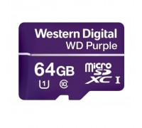 Карта пам'яті WD 64GB microSDXC class 10 UHS-I (WDD064G1P0A)