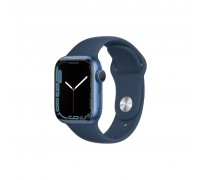 Смарт-годинник Apple Watch Series 7 GPS 41mm Blue Aluminium Case with Deep Navy S (MKN13UL/A)