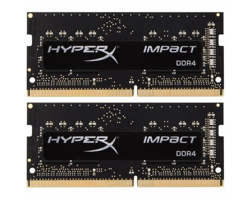 Модуль пам'яті для ноутбука SoDIMM DDR4 16GB (2x8GB) 2666 MHz HyperX Impact Kingston (HX426S15IB2K2/16)