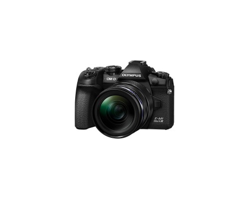 Цифровий фотоапарат Olympus E-M1 mark III 12-40 Kit black/black (V207101BE000)