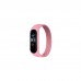 Ремінець до фітнес браслета BeCover Elastic Nylon Style для Xiaomi Mi Smart Band 5/6 (Size L) Pink (706163)
