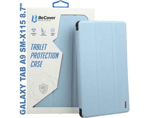 Чохол до планшета BeCover Soft Edge stylus holder Samsung Tab A9 SM-X115 8.7" Light Blue (710358)