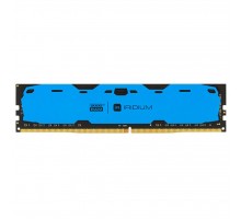 Модуль памяти для компьютера DDR4 8GB 2400 MHz Iridium Blue GOODRAM (IR-B2400D464L15S/8G)