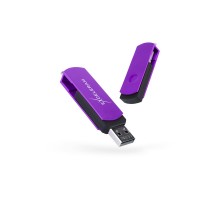 USB флеш накопичувач eXceleram 32GB P2 Series Grape/Black USB 2.0 (EXP2U2GPB32)