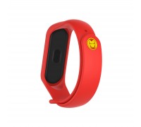 Ремінець до фітнес браслета Armorstandart Superhero Edition for Xiaomi Mi Band 4/3 Iron Man Red (ARM55062)