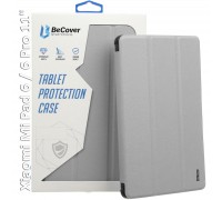 Чохол до планшета BeCover Tri Fold Soft TPU Silicone Xiaomi Mi Pad 6 / 6 Pro 11" Gray (709672)