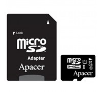 Карта памяти Apacer 32GB microSDHC UHS-I Class10 w/ 1 Adapter RP (AP32GMCSH10U1-R)