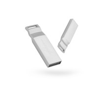 USB флеш накопичувач eXceleram 64GB U2 Series Silver USB 2.0 (EXP2U2U2S64)