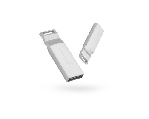 USB флеш накопичувач eXceleram 64GB U2 Series Silver USB 2.0 (EXP2U2U2S64)