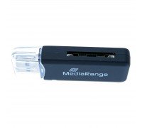 Зчитувач флеш-карт MediaRange USB 2.0 black (MRCS506)