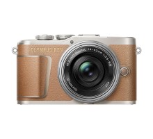 Цифровий фотоапарат Olympus E-PL9 14-42 mm Pancake Zoom Kit brown/silver (V205092NE000)