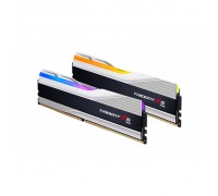 Модуль пам'яті для комп'ютера DDR5 32GB (2x16GB) 6000 MHz Trident Z5 RGB Silver G.Skill (F5-6000J4040F16GX2-TZ5RS)
